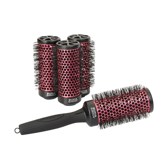 Zestaw szczotek Olivia Garden MultiBrush 45 mm 4 sztuki + uchwyt