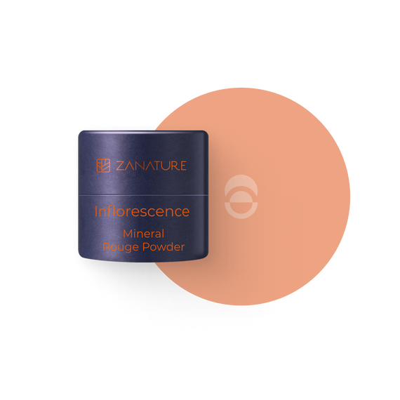 Róż do twarzy Zanature Inflorescence Mineral Rouge Powder Sunflower 3 g