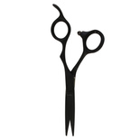 Nożyczki Olivia Garden SilkCut Pro Black Matt do strzyżenia włosów 6,5 cala