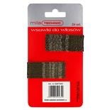 Wsuwki karbowane 6 cm młotkowane Mila Technic