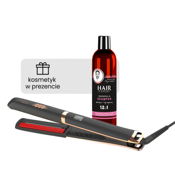 Prostownica z podczerwienią Fale Loki Koki Pro Infra Premium Line + Szampon Gratis