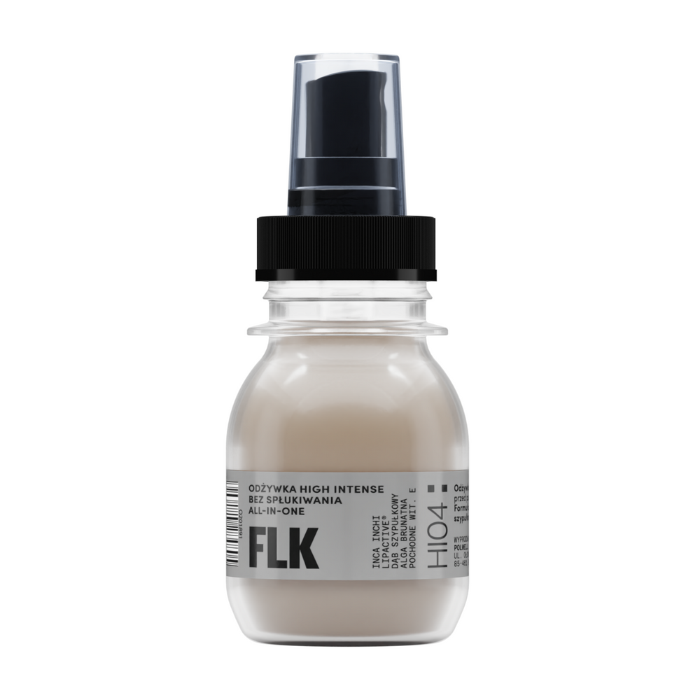 FLK Odżywka termoochonna FLK High Intense wygładzająca do włosów suchych i zniszczonych bez spłukiwania 50 ml