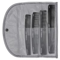 Grzebienie Carbon + Ion comb SC etui - 4 szt. Olivia Garden