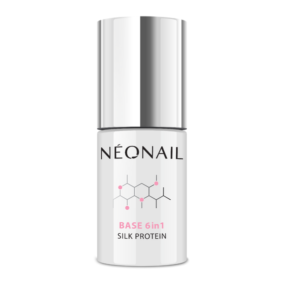 Baza Neonail Base 6 in 1 Silk Protein do lakierów hybrydowych 7,2 ml