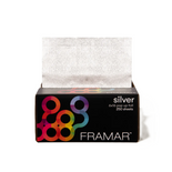 Folia do koloryzacji Framar Pop Up Silver 15 x 40 cm 250 sztuk