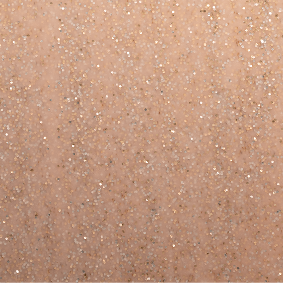 Lakier hybrydowy Andreia Professional Gel Polish Lucky Star LS3 jasny odcień nude ze złotą i srebrną drobinką 10,5 ml