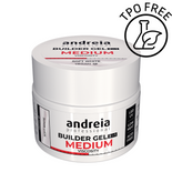 Żel budujący Andreia Professional Builder Gel 3 w 1 średniej gęstości samopoziomujący Soft White 44 g