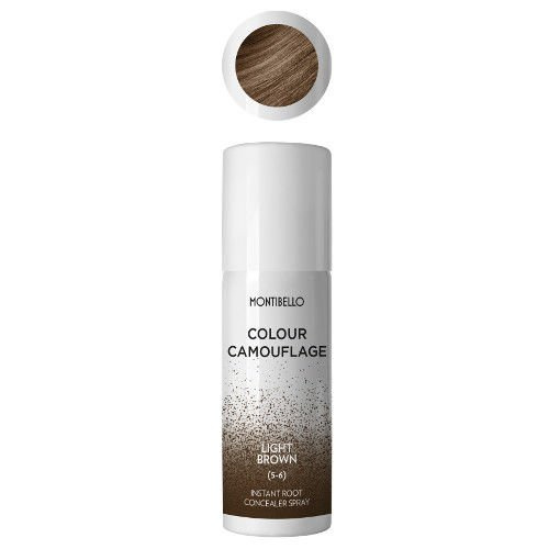 Spray na odrosty Montibello Colour Camouflage Light Brown jasny brąz 125 ml