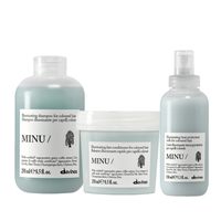 Szampon + odżywka + serum MINU