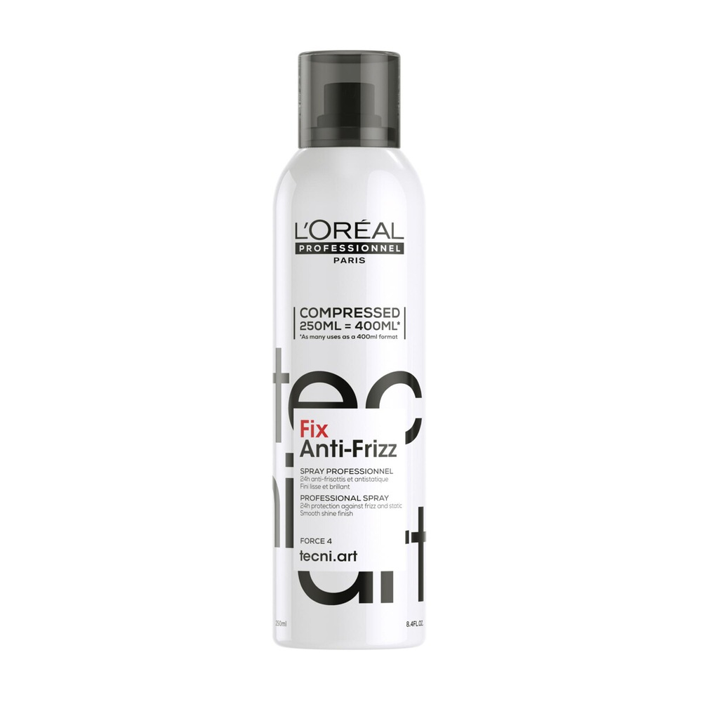 L'Oréal Professionnel Spray L'Oreal Professionnel Tecni Art. Fix Anti Frizz przeciw puszeniu włosów mocny 250 ml — Inhaltsstoffe i ocena