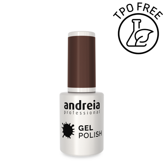 Lakier hybrydowy Andreia Professional Gel Polish 239 czekoladowy 10,5 ml