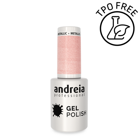 Lakier hybrydowy Andreia Professional Gel Polish 271 biały,perłowy z delikatnie różowym odcieniem 10,5 ml