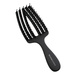 Szczotka Olivia Garden FingerBrush Care Mini Black do rozczesywania włosów czarna