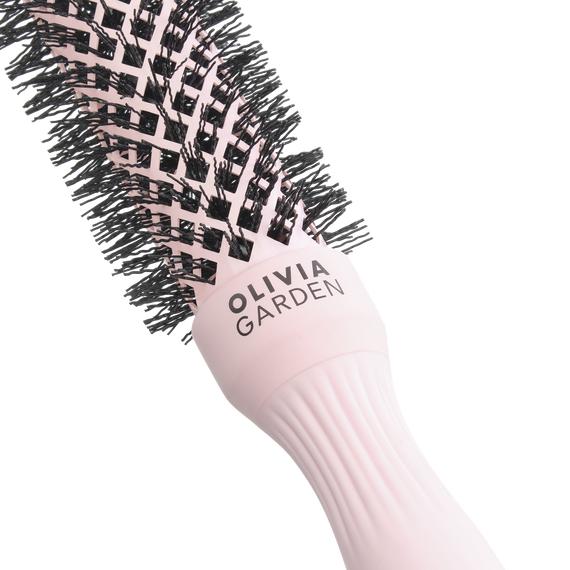 Szczotka Olivia Garden Expert Blowout Speed Wavy Bristles do suszenia i modelowania włosów różowa 45 mm