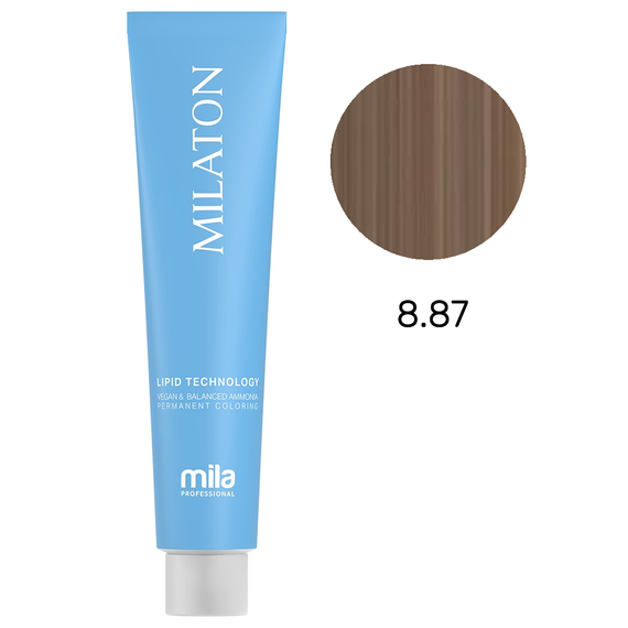 Farba Mila Milaton Classic 8.87 perłowy opalizujący jasny blond 100 ml