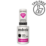 Baza Andreia Professional Power Base Milky White do lakierów hybrydowych 10,5 ml