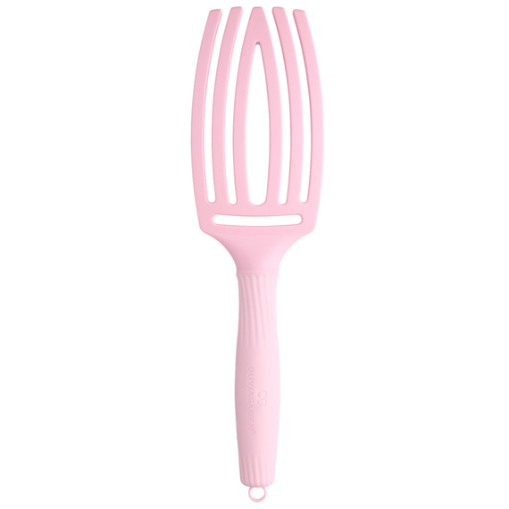 Zestaw szczotek Olivia Garden FingerBrush LOVE do rozczesywania włosów niebieska + różowa