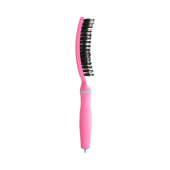 Szczotka Olivia Garden FingerBrush Combo Medium Inner Child Lollipop Pink do rozczesywania i wygładzania włosów