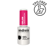 Lakier hybrydowy Andreia Professional Gel Polish OB3 intensywny, ciemny róż 10,5 ml
