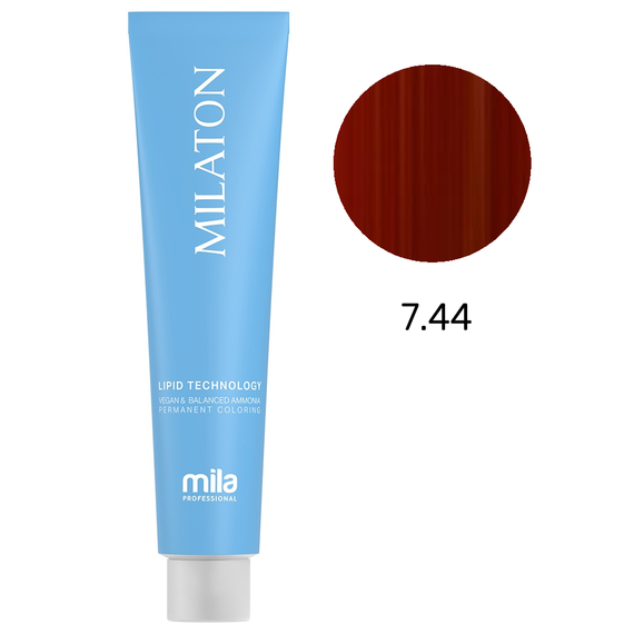 Farba Mila Milaton Classic 7.44 intensywny miedziany blond 100 ml
