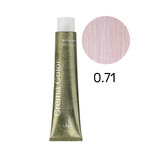 Toner Solfine Crema Color Platinum 0.71 fioletowo-popielaty platynowy blond 65 ml