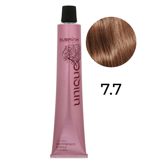Farba Subrina Unique 7.7 średni blond brązowy 100 ml