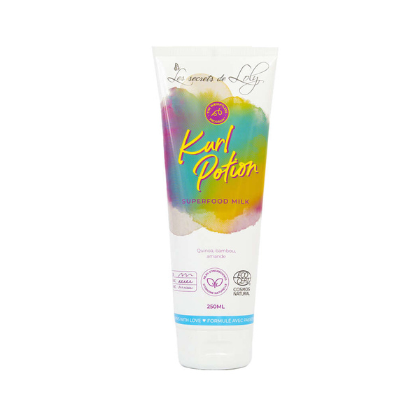 Mleczko Les Secrets De Loly Kurl Potion intensywnie nawilżające do włosów kręconych 250 ml