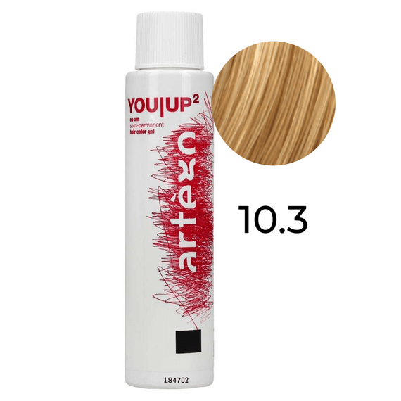 Żel koloryzujący Artego You UP2 10.3 platynowy złocisty blond 100ml