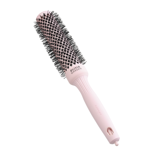 Szczotka Olivia Garden Expert Blowout Speed Wavy Bristles do suszenia i modelowania włosów różowa 35 mm