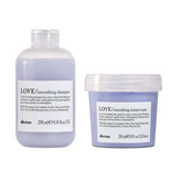 Zestaw Davines Essential Haircare LOVE wygładzający szampon 250ml + maska 250ml