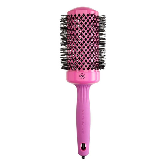 Szczotka Olivia Garden Expert Blowout Shine do modelowania i suszenia włosów różowa 55 mm