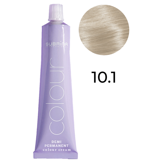 Farba Subrina Demi Permanent Colour 10.1 popielaty najjaśniejszy blond 60 ml