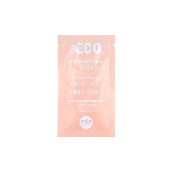 Maska Mila BE ECO Pure Volume Oczyszczanie i Objętość 10 ml