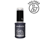 Lakier hybrydowy Andreia Professional The Gel Polish G42 z mocną pigmentacją czerń 10,5 ml