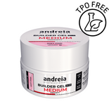 Żel budujący Andreia Professional Builder Gel 3 w 1 średniej gęstości samopoziomujący Soft Pink 22 g