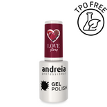 Lakier hybrydowy Andreia Professional Gel Polish 303 czerwień z drobiną 10,5 ml