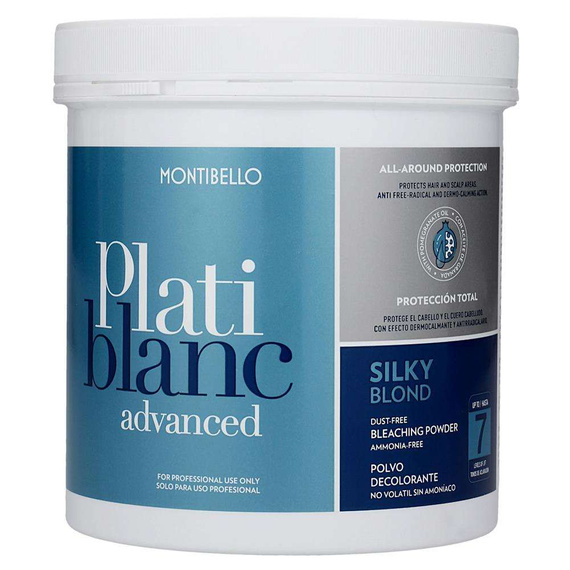 Rozjaśniacz Montibello Platiblanc intensywny jedwabisty blond 500ml