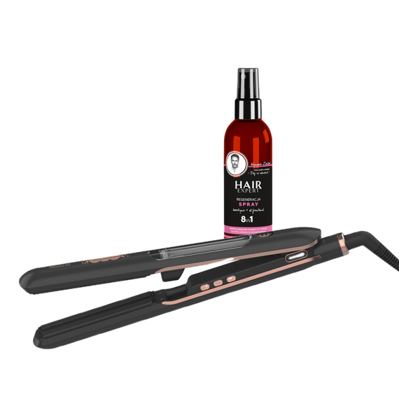 Prostownica Fale Loki Koki Pro Steam Premium Line + Spray 8w1 Gratis