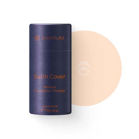 Podkład mineralny Zanature MF Satin Cover Peach P L2 10 g