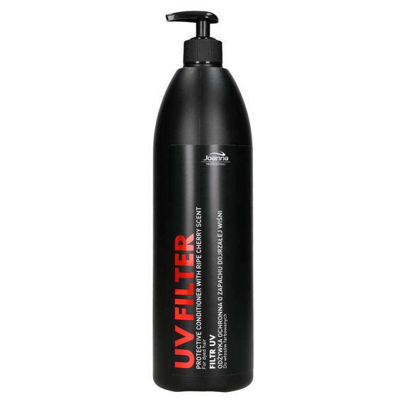 Odżywka Joanna UV Filter do włosów farbowanych wiśniowa 1000 ml