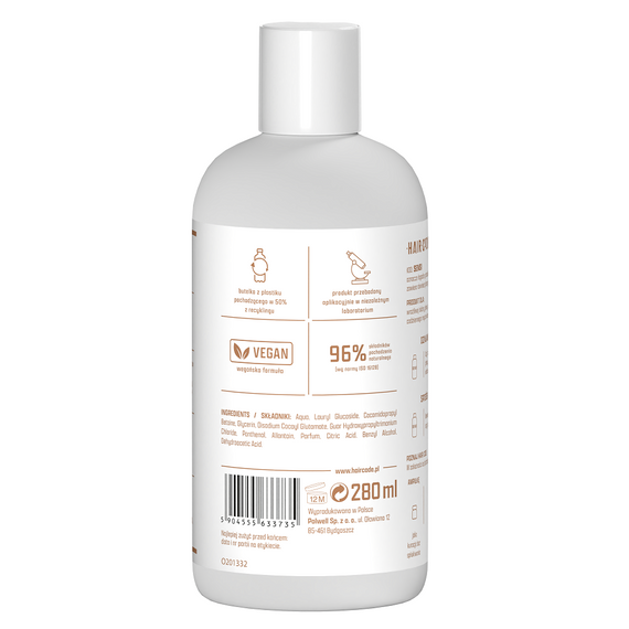 Szampon Hair Code SENSI łagodny do wrażliwej skóry głowy i włosów 280 ml
