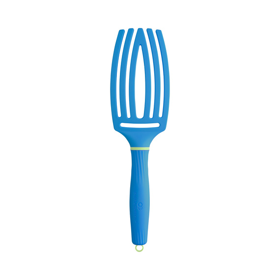 Szczotka Olivia Garden FingerBrush Combo Medium Inner Child Turbo Blue do rozczesywania i wygładzania włosów