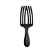 Szczotka Olivia Garden FingerBrush Care Mini Black do rozczesywania włosów czarna