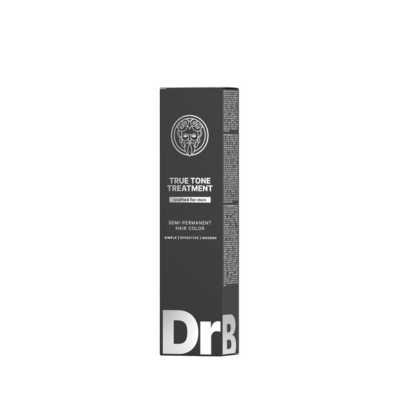 Farba do włosów Dr B 4G dla mężczyzn szary naturalny brąz 50 ml