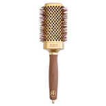 Szczotka Olivia Garden Expert Blowout Straight do prostowania i modelowania włosów złoto brązowa 50 mm