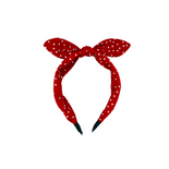 Opaska Mila Technic do włosów czerwona