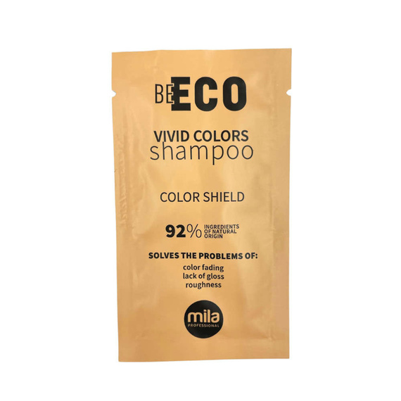 Szampon Mila BE ECO Vivid Colors do włosów farbowanych 10 ml