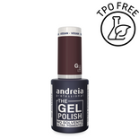 Lakier hybrydowy Andreia Professional The Gel Polish G33 z mocną pigmentacją brąz 10,5 ml