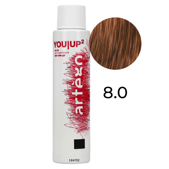 Żel koloryzujący Artego You UP2 8.0 jasny blond 100 ml
