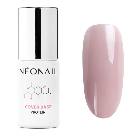 Baza Neonail Cover Base Protein Soft Nude do lakierów hybrydowych 7,2 ml